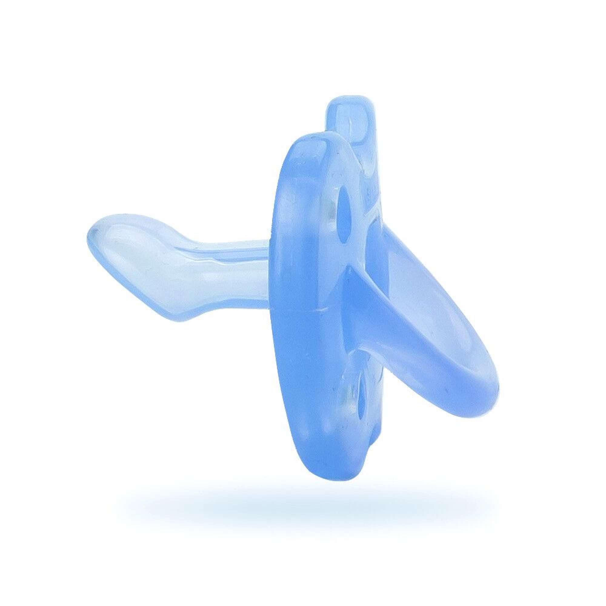 Lot De 2 Sucettes Pour Adultes - Anti-stress & Aide Au Sommeil - Design Mignon Et Grande Taille - Bleu Et Rose