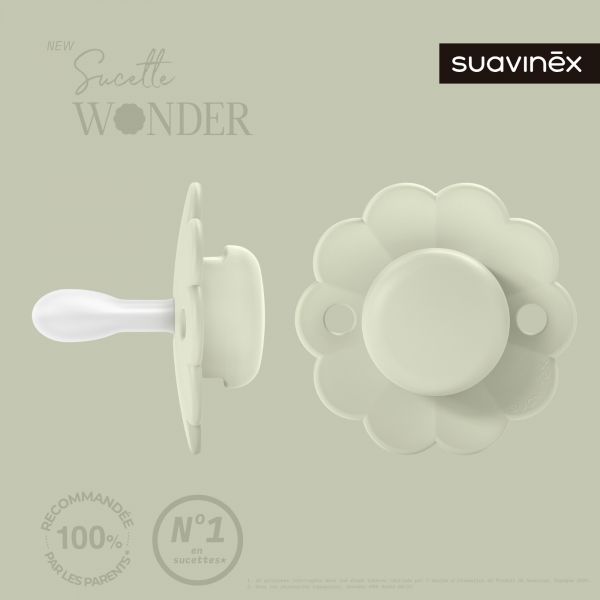 Sucette réversible SX Pro 0-6 mois Wonder almost aqua