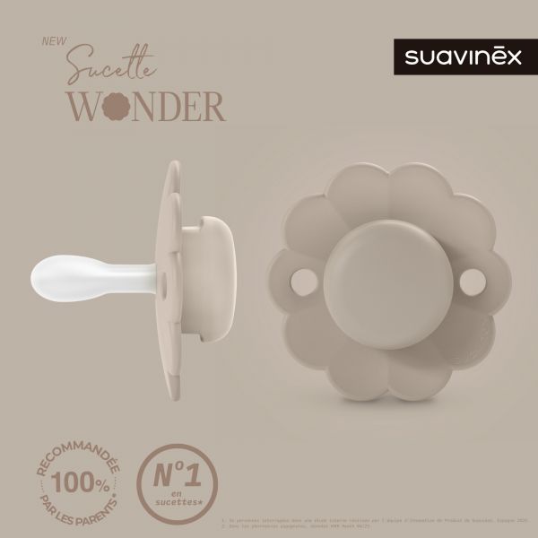 Sucette réversible SX Pro 0-6 mois Wonder gray clouds