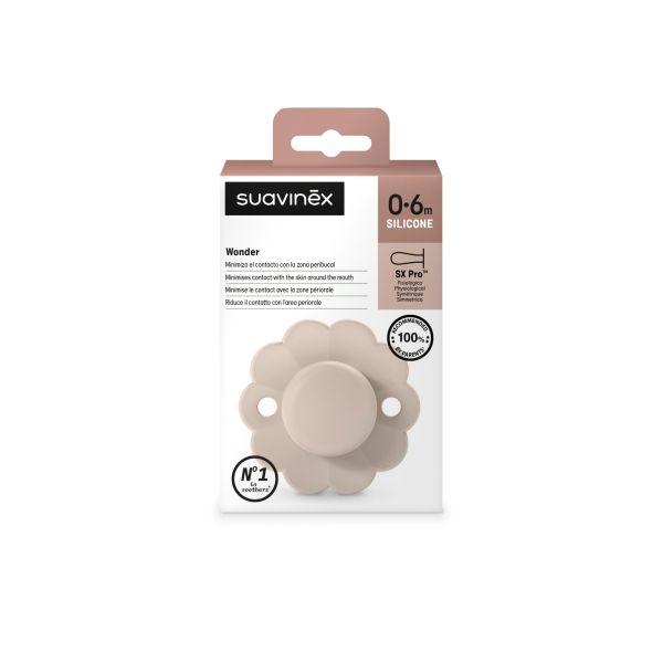 Sucette réversible SX Pro Wonder Mauve Chalk 0/6 Mois