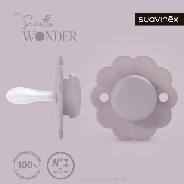 Sucette réversible SX Pro 6-18 mois Wonder mist lavander