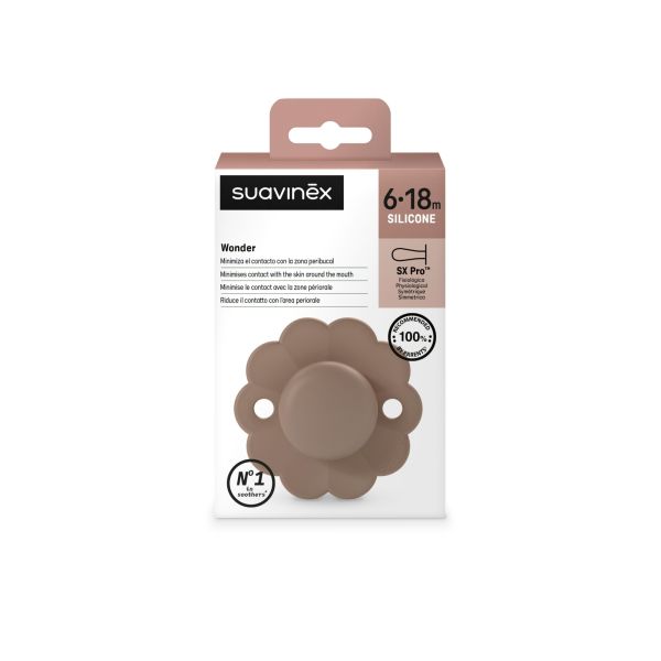 Sucette réversible SX Pro Wonder Raw Umber 6/18 Mois