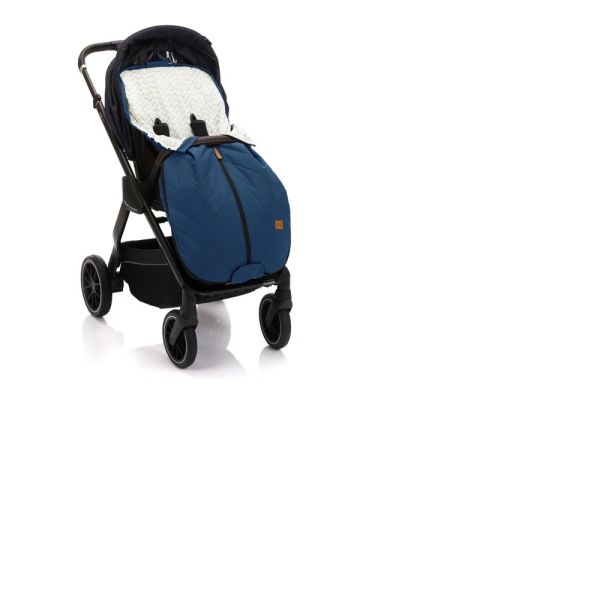 Chancelière d'été poussette Bleu
