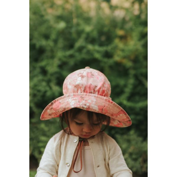 Chapeau de soleil bébé 12-24 mois anti-UV River Rose