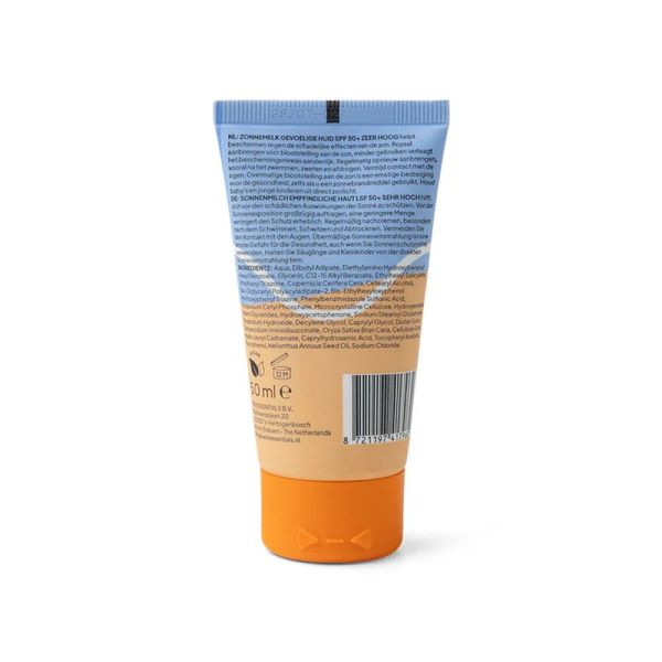 Crème solaire SPF50+ - 50ml