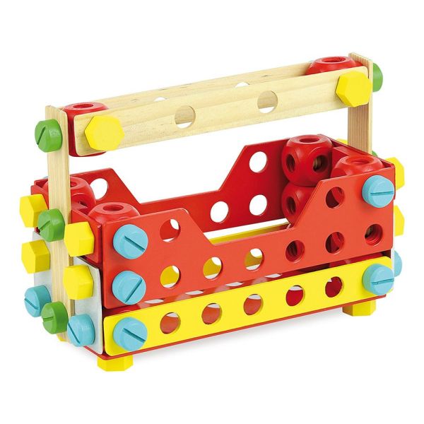 Jeu de construction en bois Coffret Batibloc Super