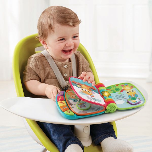 Livre musical enchanté des Baby loulous bleu