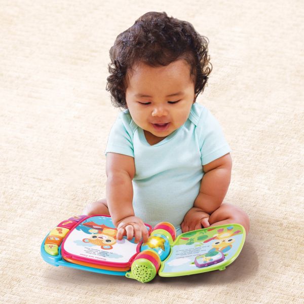 Livre musical enchanté des Baby loulous bleu