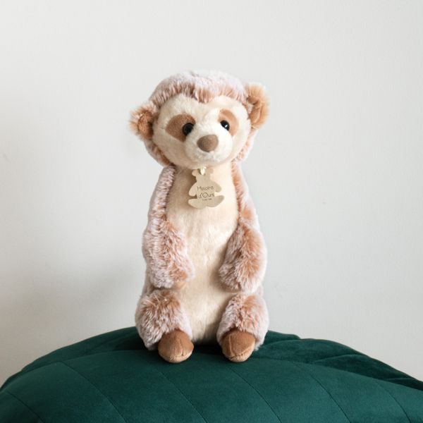 Peluche Suricate beige 25 cm