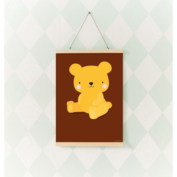 Suspension bois 50 x 70 cm