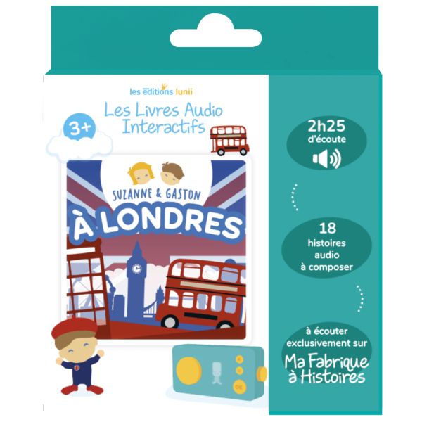 Livre audio Suzanne et Gaston à Londres