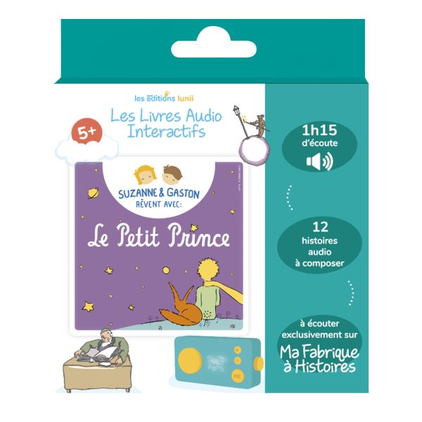 Livre audio Suzanne et Gaston rêvent avec le Petit Prince