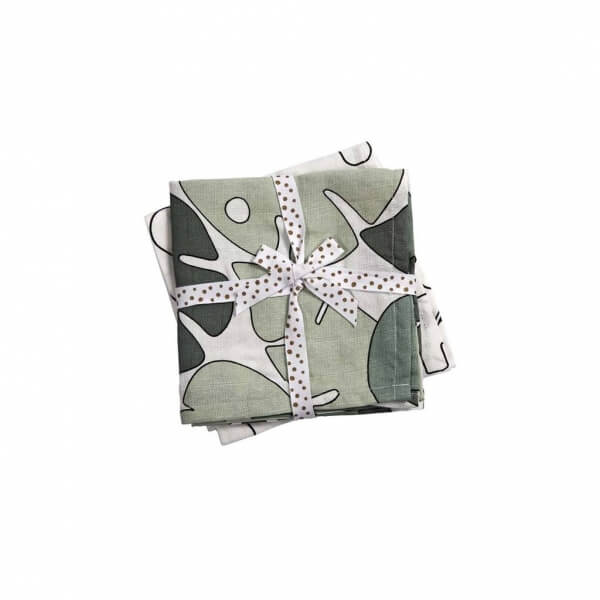 Lot de 2 grands langes Tiny Tropics