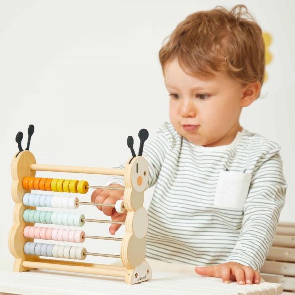 Boulier en bois pour enfant Chenille Sweet cocoon