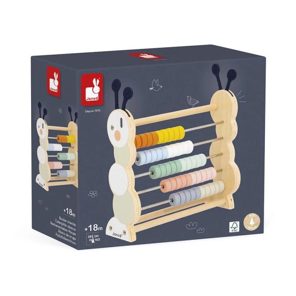 Boulier en bois pour enfant Chenille Sweet cocoon