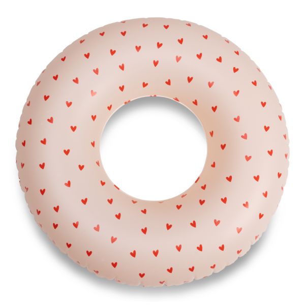 Bouée gonflable coeur rouge Ø 65 cm