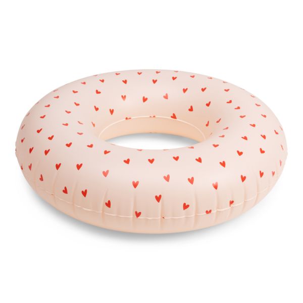 Bouée gonflable coeur rouge Ø 65 cm