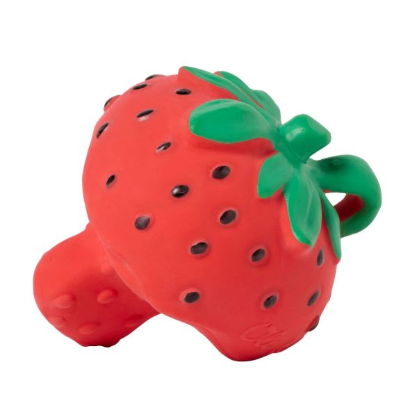 Anneau de dentition Jouet de bain Chewy-to-Go Sweety la Fraise