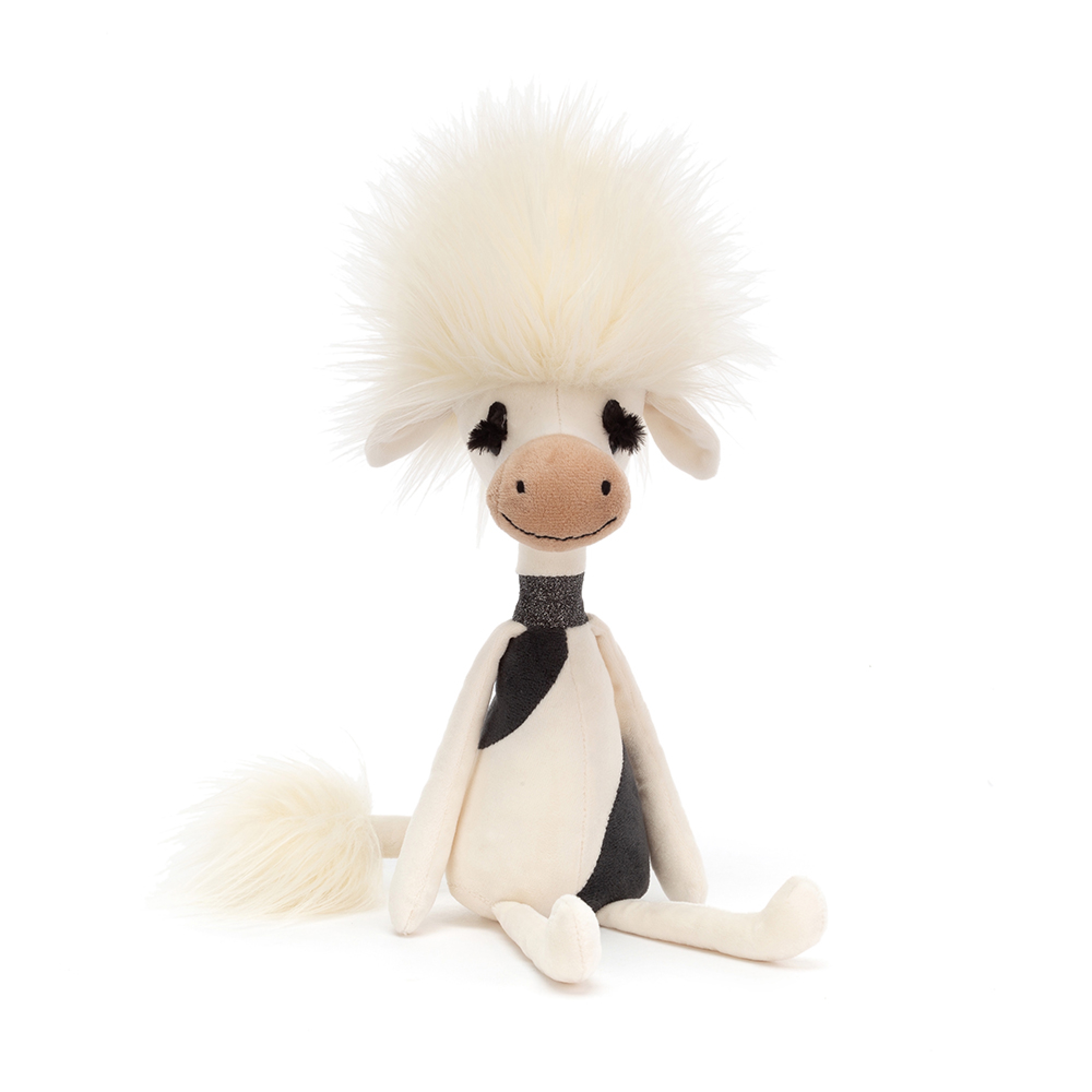 Jellycat Peluche Swellegant Bonnie Vache Made In Bebe