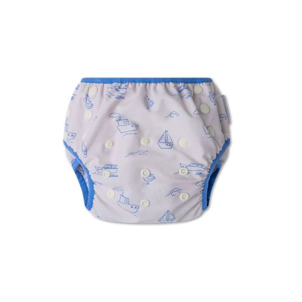 Couche de bain lavable Jour de mer 0-3 ans