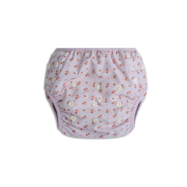 Couche de bain lavable Vieux rose 0-3 ans