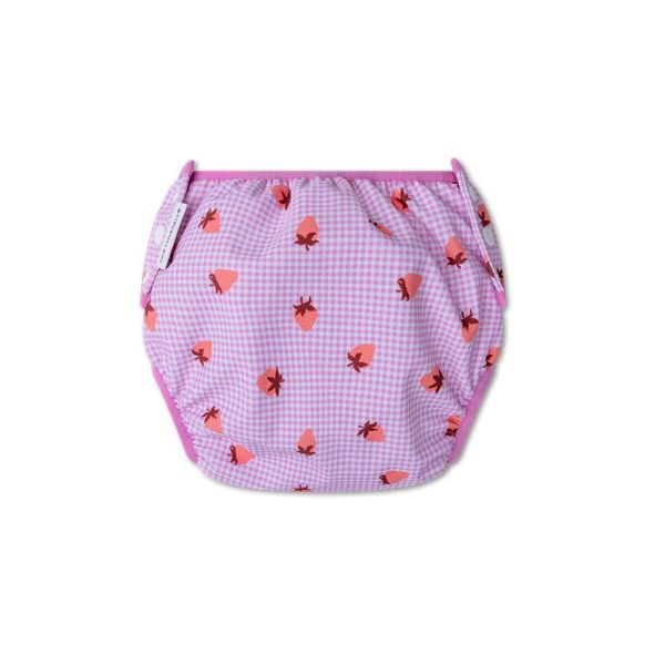 Couche de bain lavable Fraise 0-3 ans