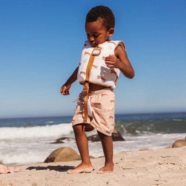 Gilet de natation Léopard 2-3 ans