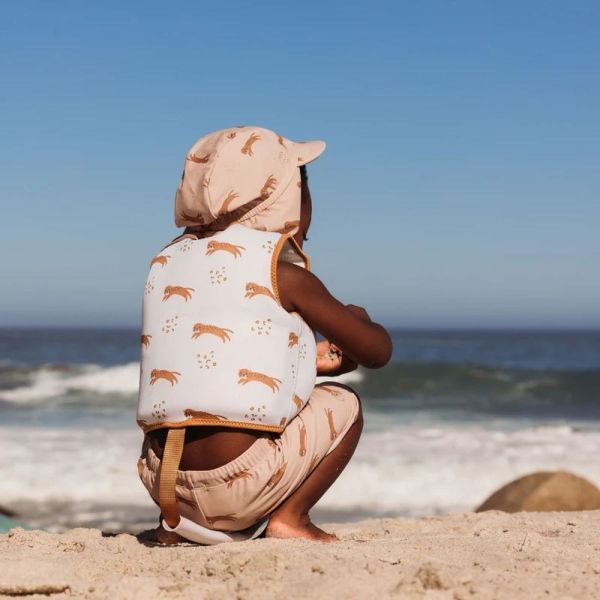 Gilet de natation Léopard 2-3 ans