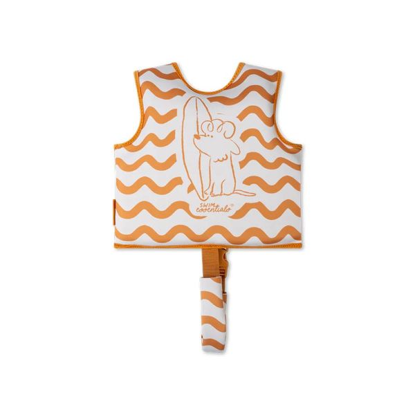 Gilet de natation Surfer orange 1-2 ans