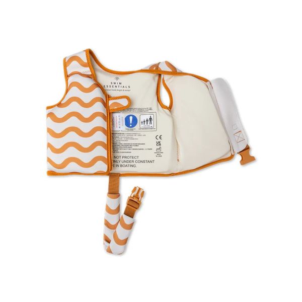Gilet de natation Surfer orange 1-2 ans