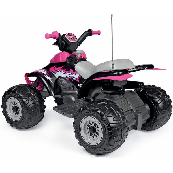 Voiture Quad Électrique T-REX 330 W 12V rose