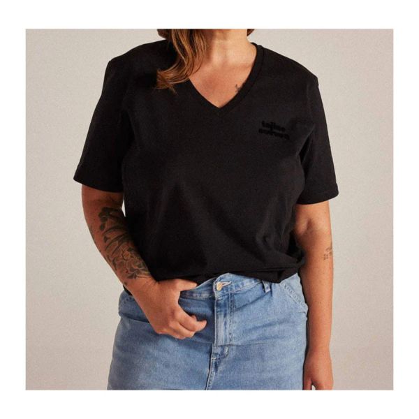 Tee-shirt d'allaitement - la p'allaite noir S