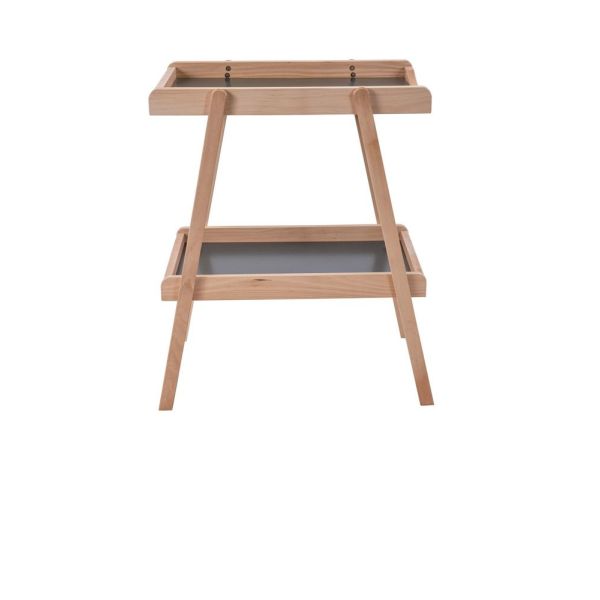 Table à langer avec 2 plateaux Léna Hybride kaki