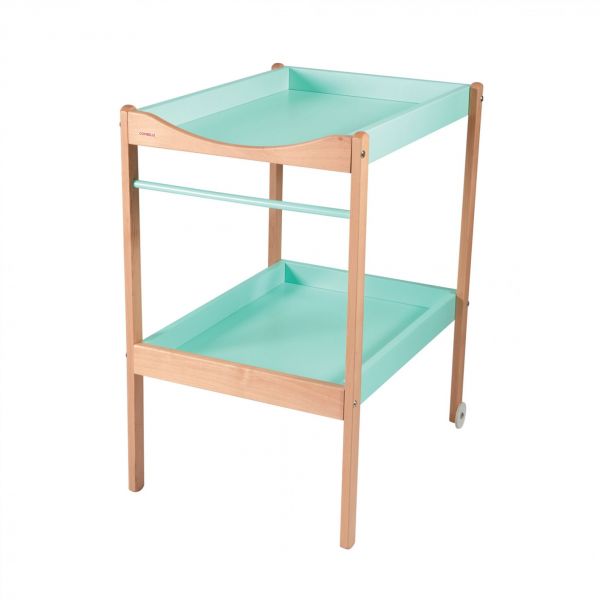 Table à langer pliante MOON avec plan à langer - Matière PVC - Étoile grise  - Made in Italia - Commode et table à langer - Achat & prix