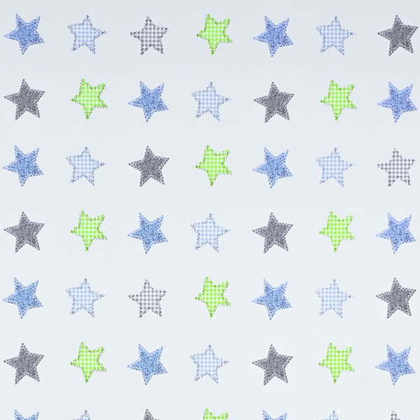 Table à langer murale Wicki blanche - Matelas étoiles