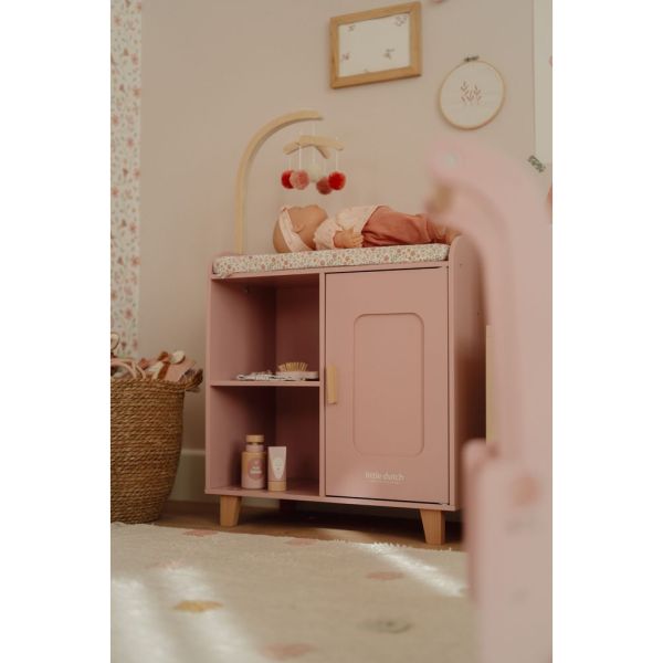 Table à langer pour poupée en bois FSC