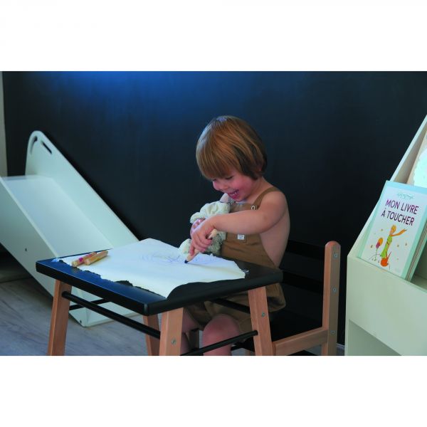 Petite table enfant Gabriel Hybride vieux rose