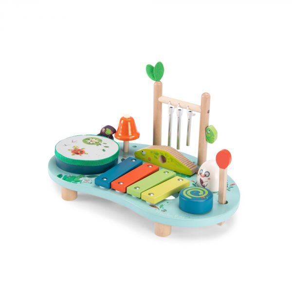 Table multi-activités musicales - Dans la jungle