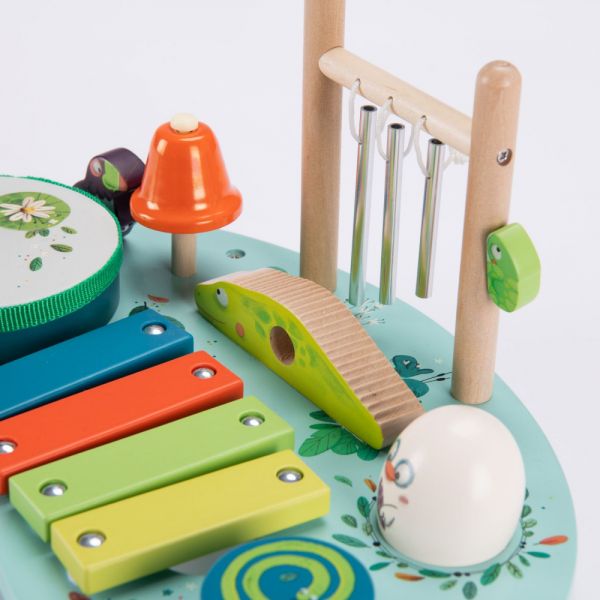 Table multi-activités musicales - Dans la jungle