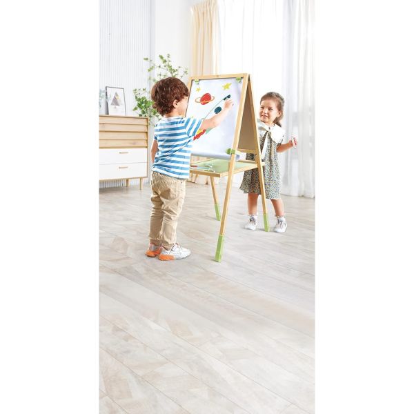 Tableau enfant 2 en 1 en bambou