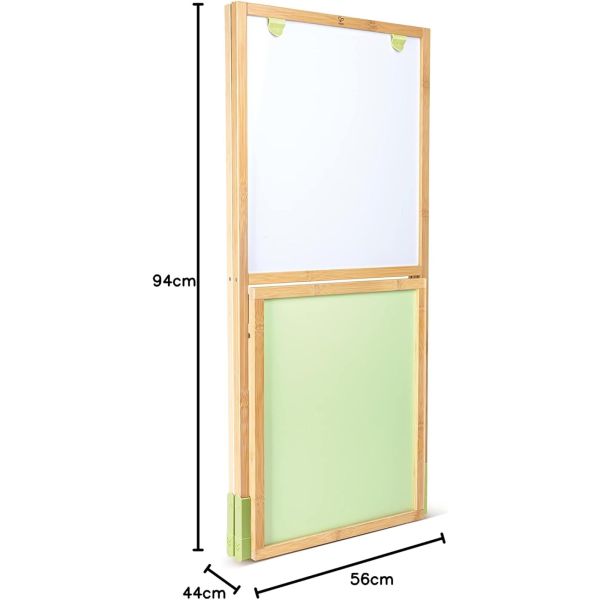 Tableau enfant 2 en 1 en bambou