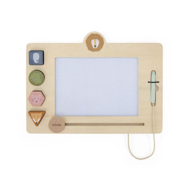 Tableau à dessin enfant en bois multi