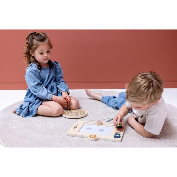 Tableau à dessin enfant en bois multi