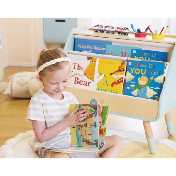 Tableau enfant à dessins - bibliothèque 2 en 1