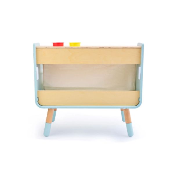 Tableau enfant à dessins - bibliothèque 2 en 1