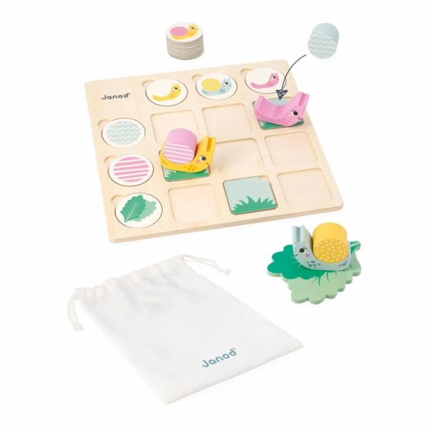 Jeu éducatif Assembler des escargots