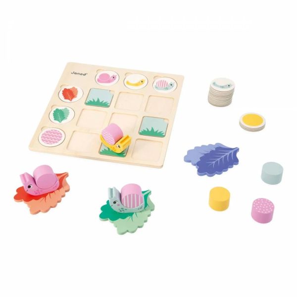 Jeu éducatif Assembler des escargots