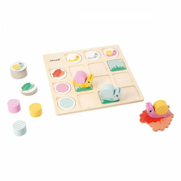 Jeu éducatif Assembler des escargots