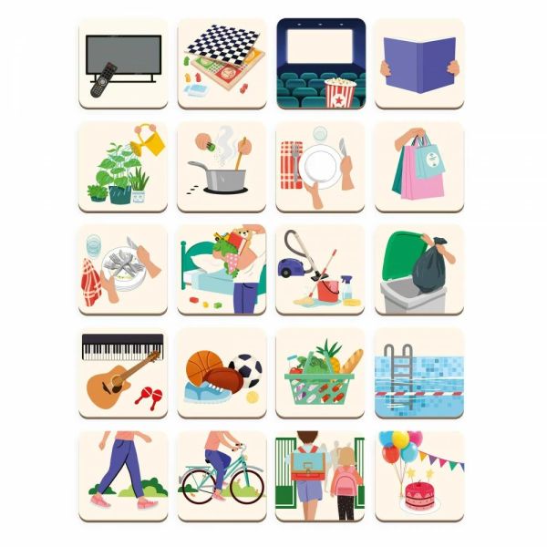 Tableau organisation emploi du temps pour enfant
