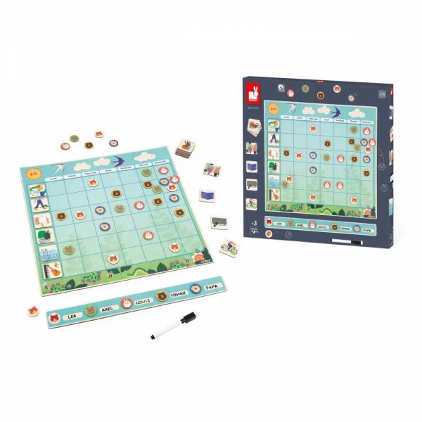Tableau organisation emploi du temps pour enfant